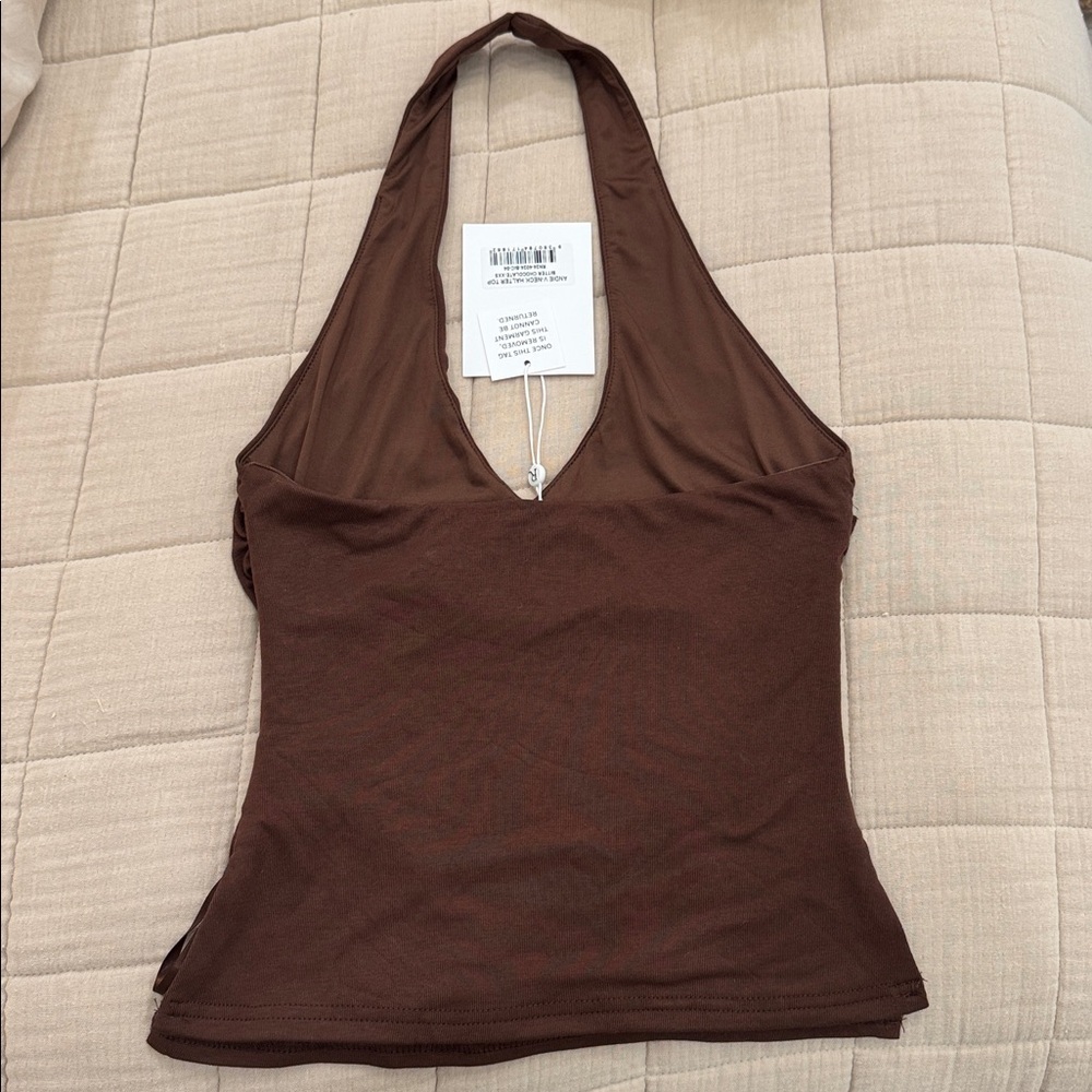 NEW V Neck Halter Top - Picture 9 of 9